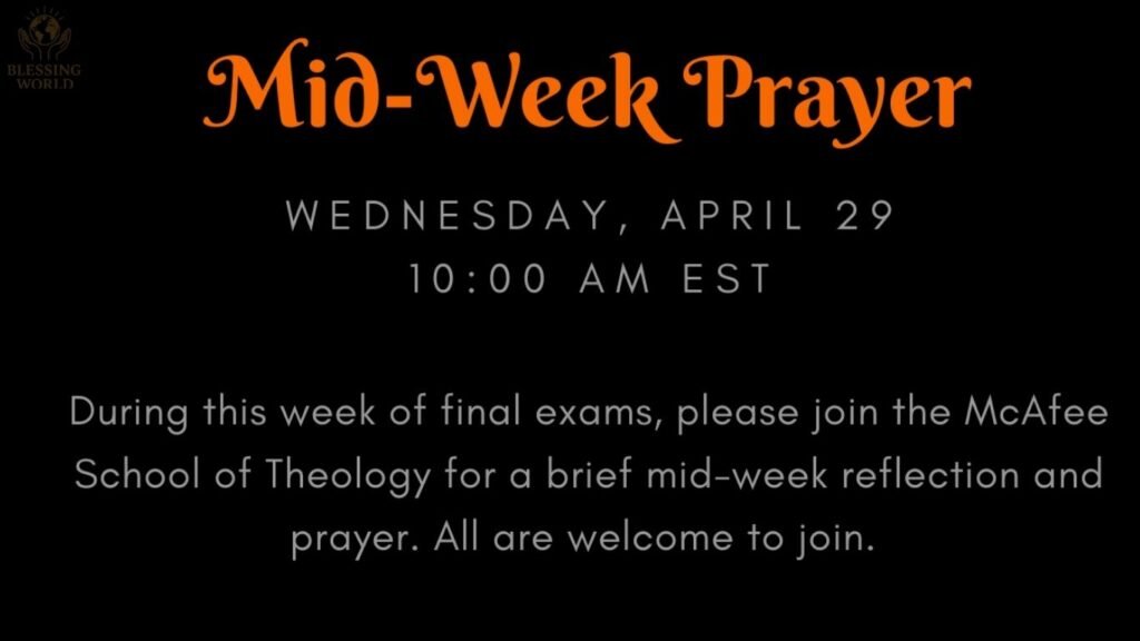 midweek blessings